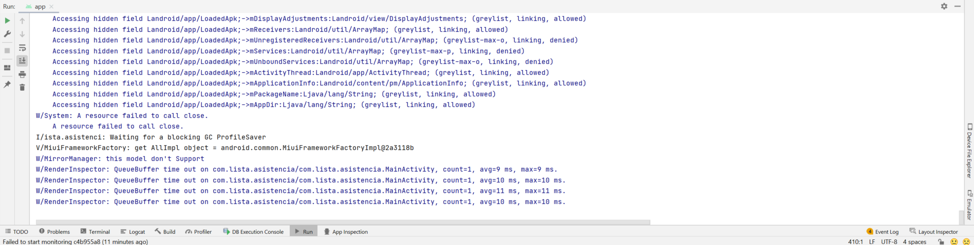 Android Studio 未在小米手機中顯示構建錯誤