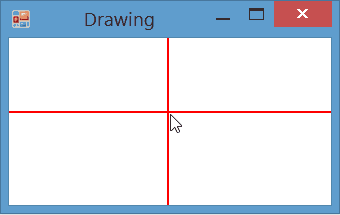 C# WindowForm 如何在PictureBox 中制作行游標?