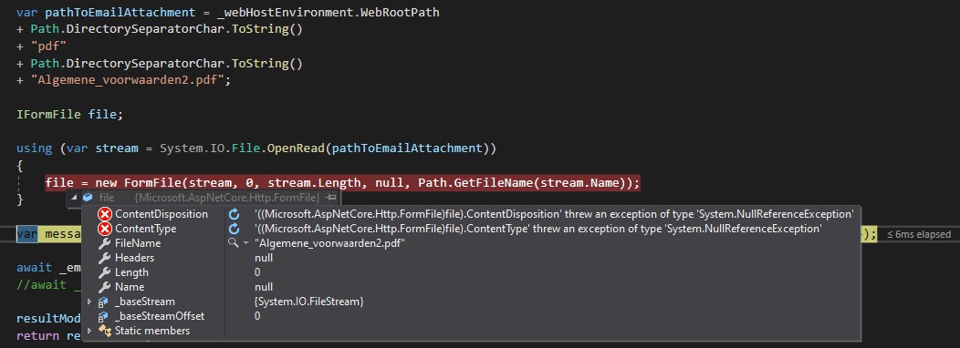 ASP .NET Core 3.1 IFormFile 從主機讀取檔案