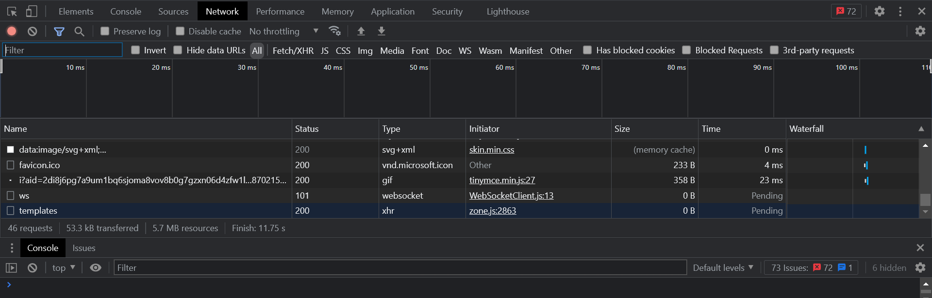 來自 Microsoft SQL Server 的資料正確發送到 .NET Web API，但未顯示在 Angular 中