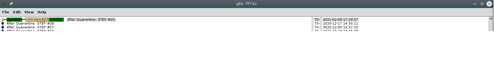 Git 分支被撕成兩部分，有各自的名字。如何將它們縫在 1 個分支中？