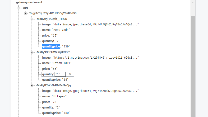 計算來自節點 Firebase 的值的總和