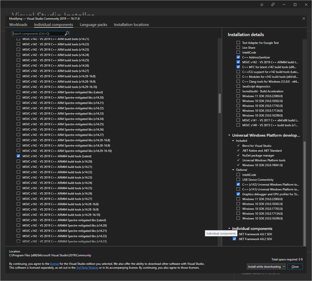 pip install pythonnet 在 Windows 10 (Python 3.10.1) 上出錯，退出狀態為 1