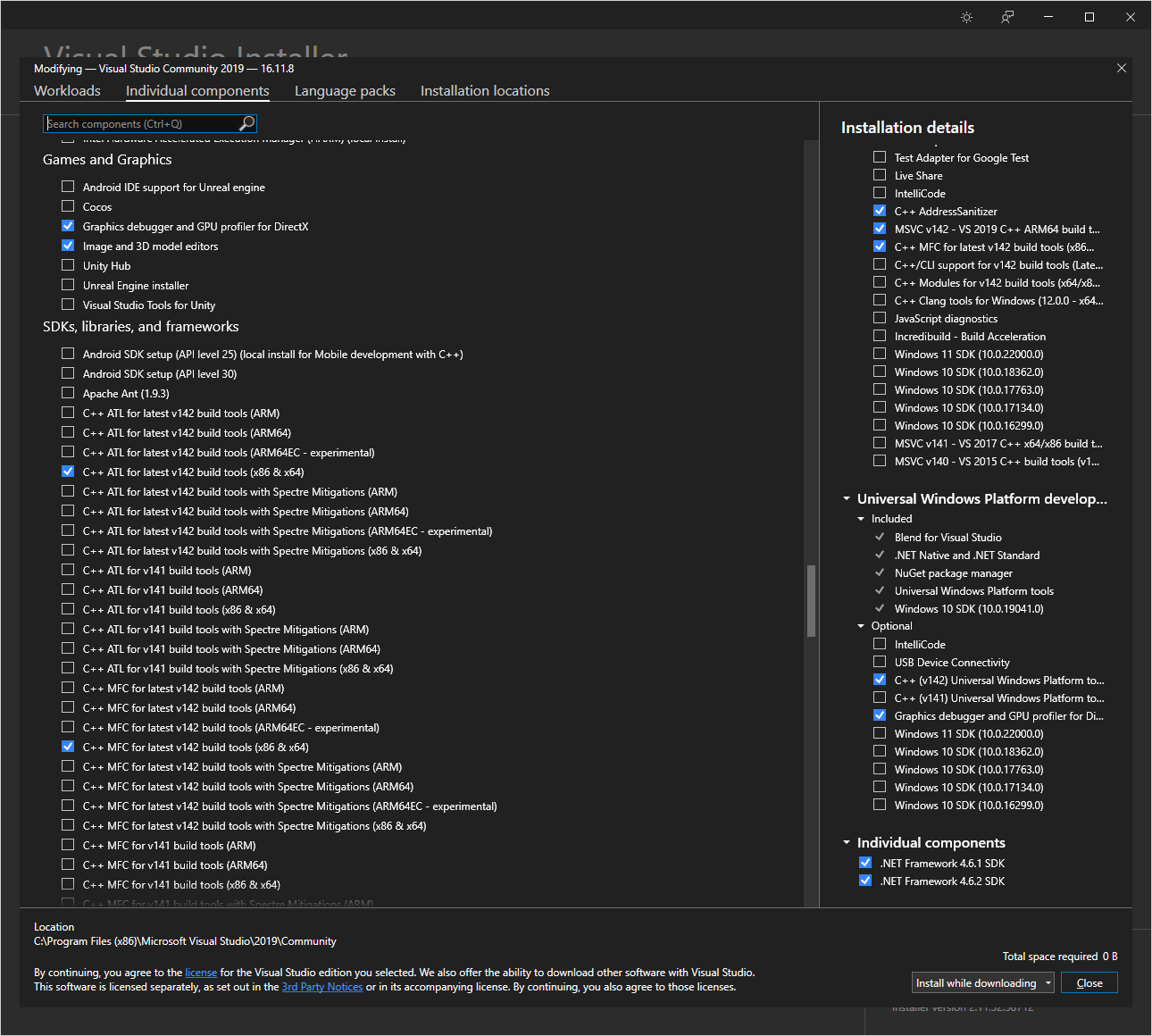 pip install pythonnet 在 Windows 10 (Python 3.10.1) 上出錯，退出狀態為 1
