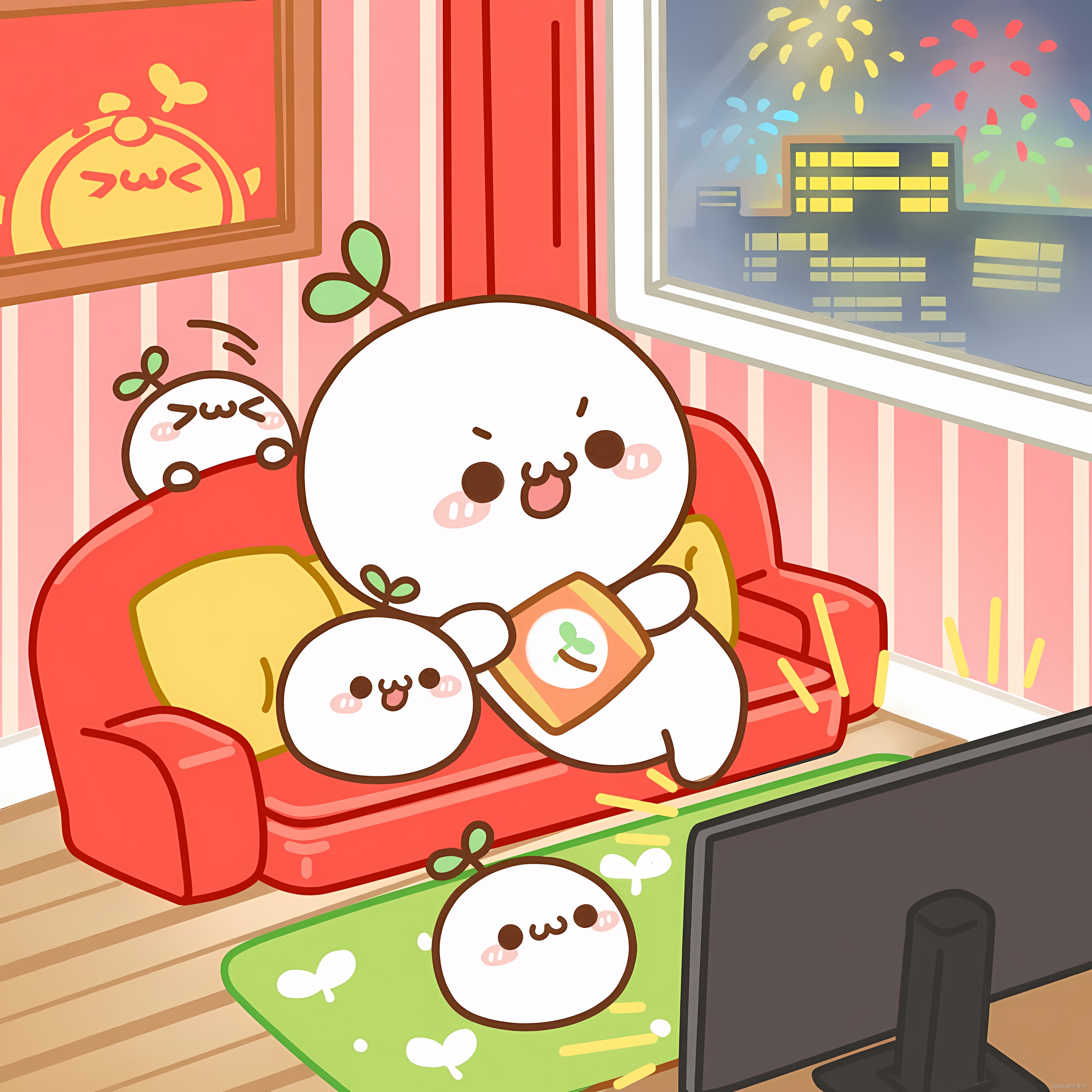 長草顏團子