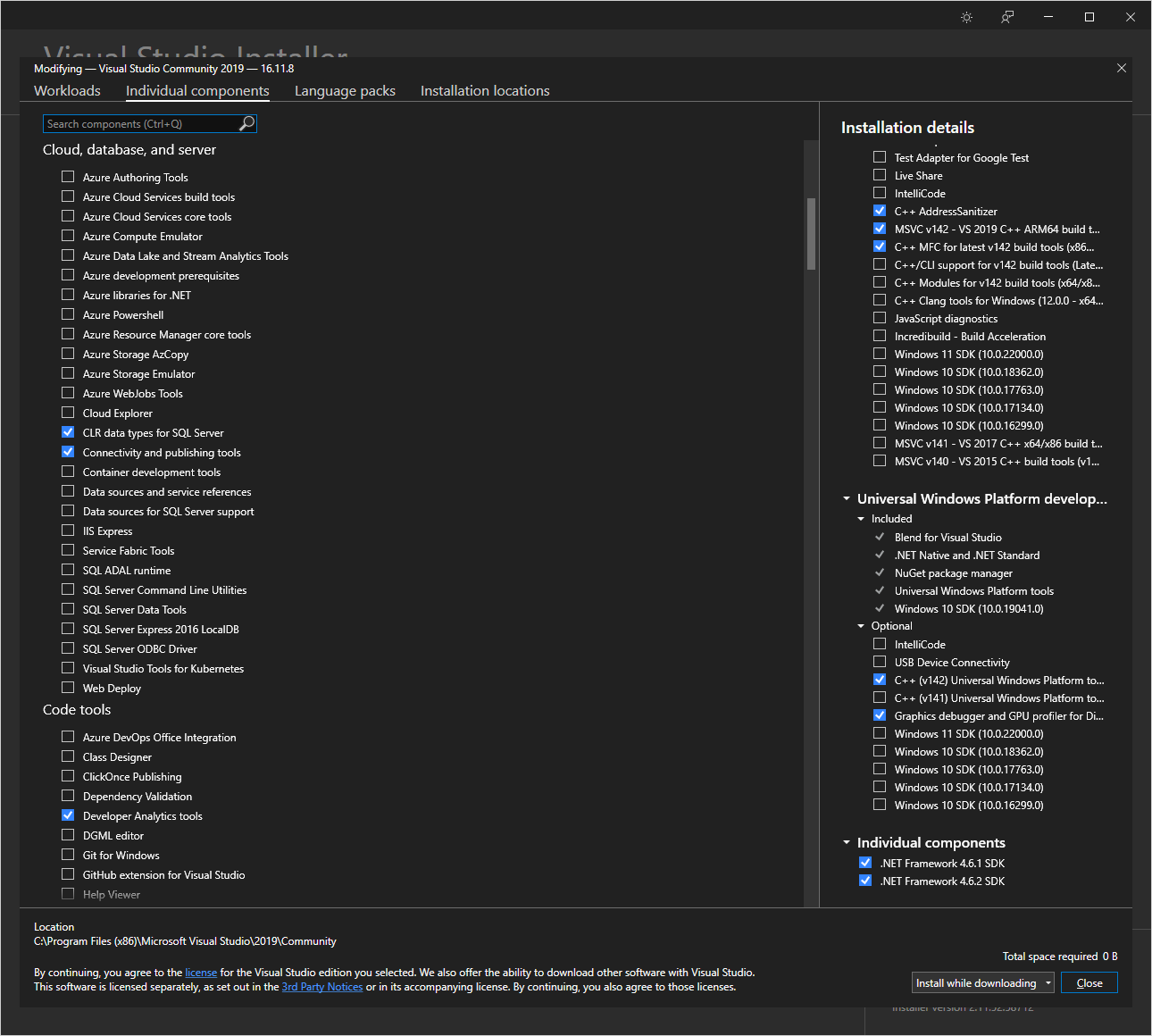 pip install pythonnet 在 Windows 10 (Python 3.10.1) 上出錯，退出狀態為 1