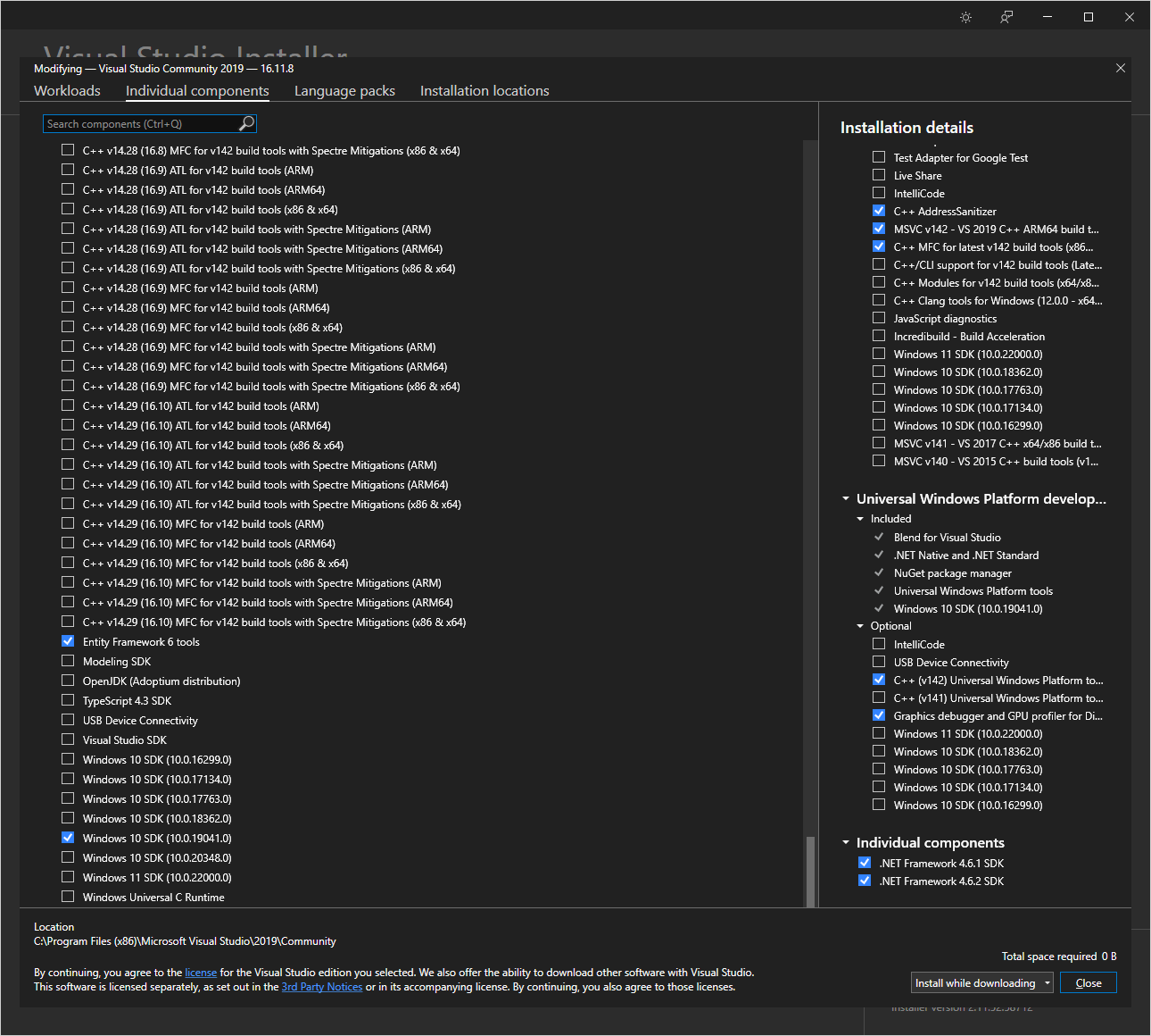 pip install pythonnet 在 Windows 10 (Python 3.10.1) 上出錯，退出狀態為 1
