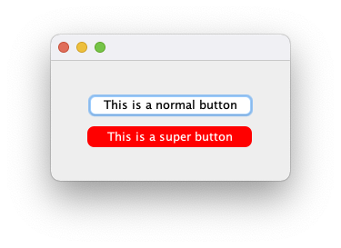 Java JButton 設定文本背景色