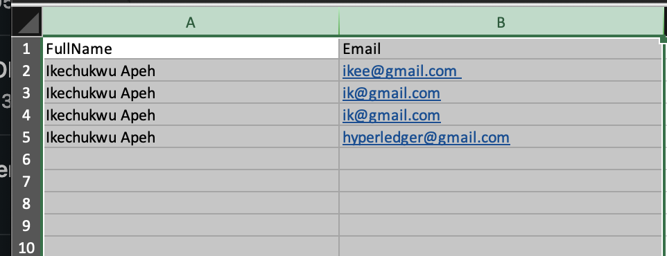 我想在 Javascript/Typescript 中將 excel 資料轉換為多個 Json