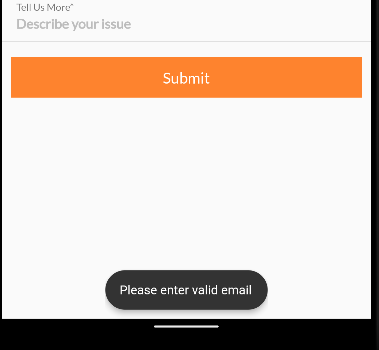 Flutter - 如何降低小吃店的高度并增加它與螢屏底部的距離