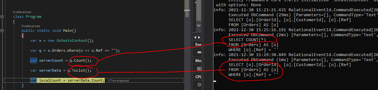 如何在 Entity Framework Core 中過濾而不加載初始化資料
