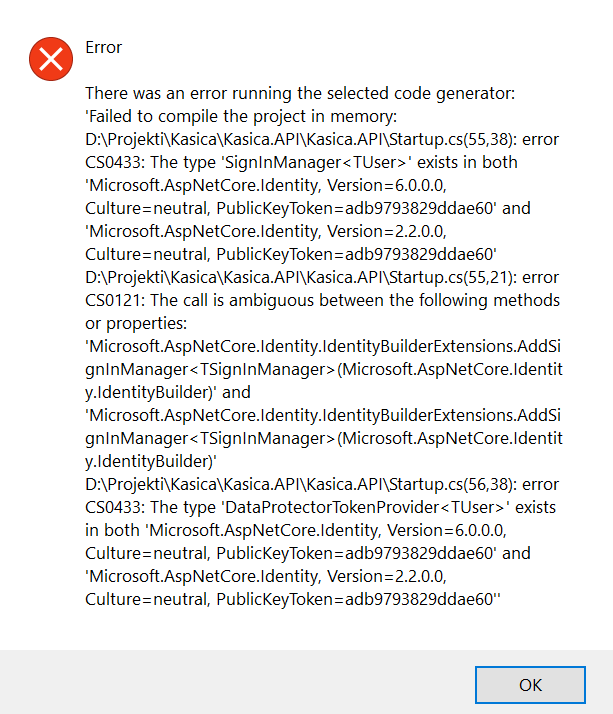 無法在 ASP.NET 6 Core Web API 中搭建控制器