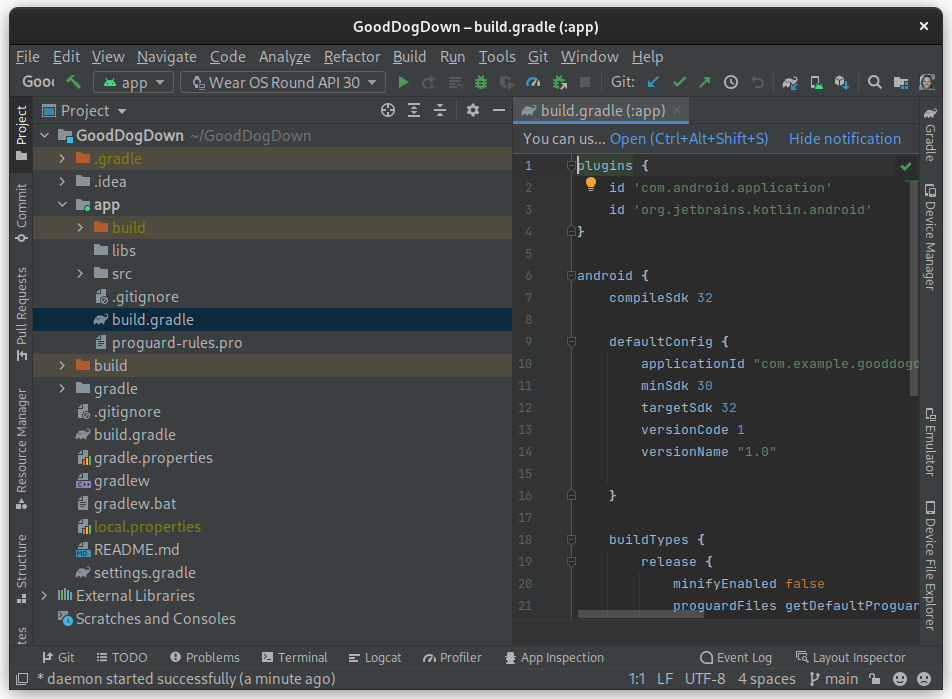 更改(降低)Android Studio(2020 )的 minSDK(API 級別)