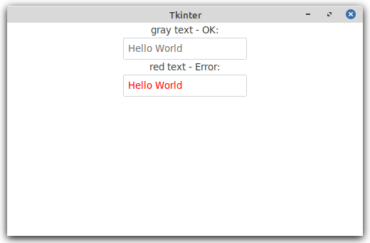 Tkinter 自定義小部件:通過 .configure 插入文本變數時,有沒有辦法更改 ttk.Entry 的樣式?