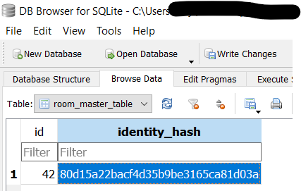 如何解決identityHash不匹配導致房間資料完整性錯誤？