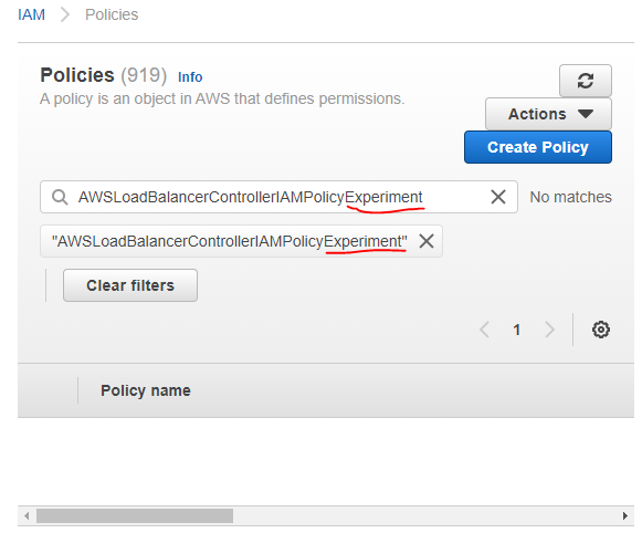 AWS 在哪里存盤創建的 AWSLoadBalancerControllerIAMPolicy 策略以及如何查看它
