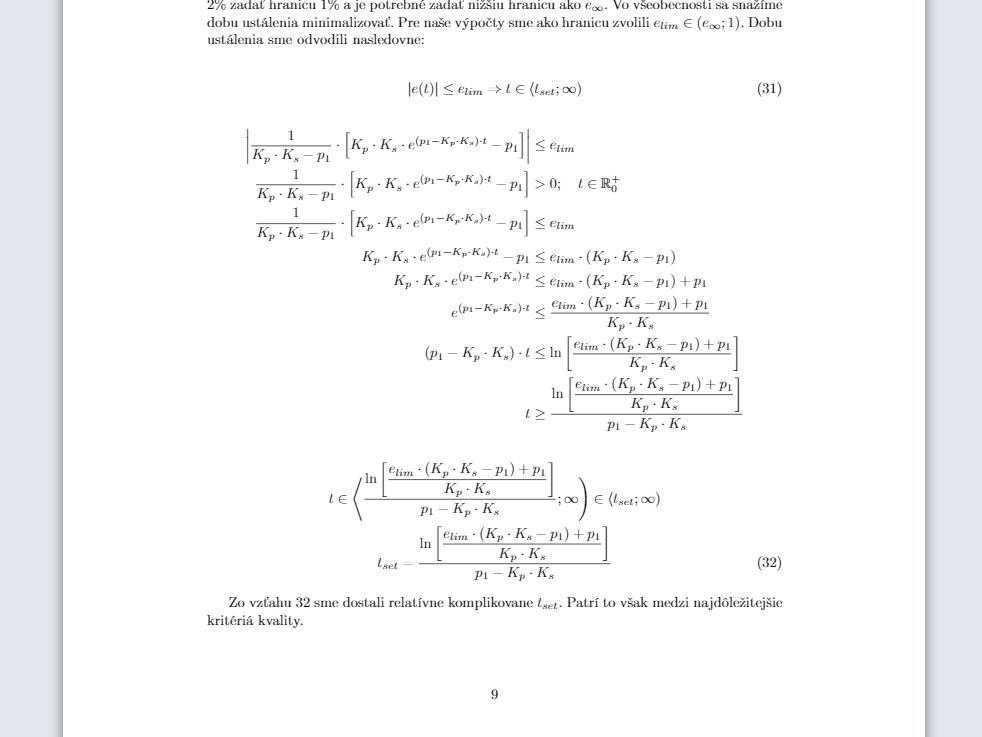 Latex 數學運算式對齊