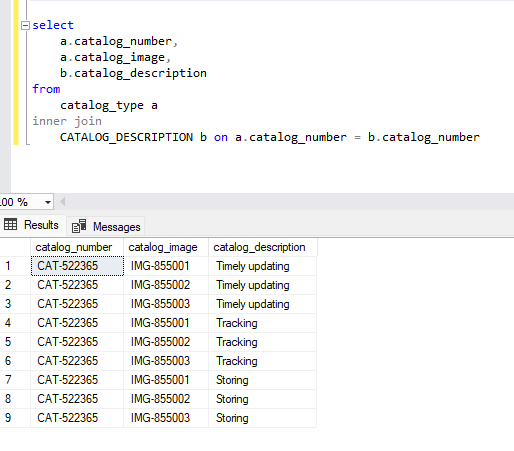 SQL Server：根據條件連接表