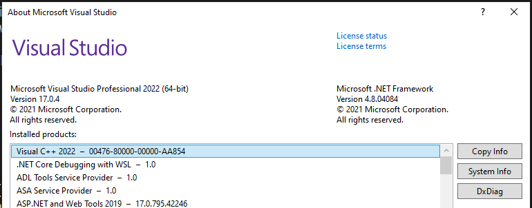 Visual Studio 自定義片段未顯示在建議欄上