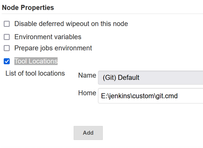 git 的包裝器,用于 jenkins 管道,在 windows 10 jenkins slave 上
