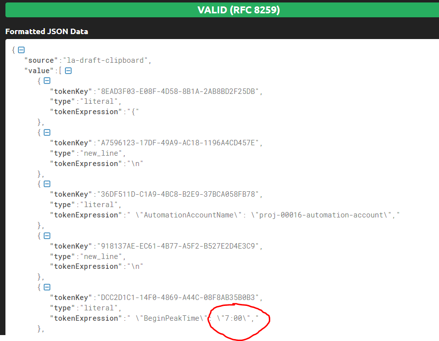 如何識別 Json 語法以獲取值