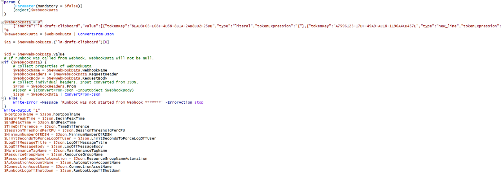如何用 Json 的內容填充變數