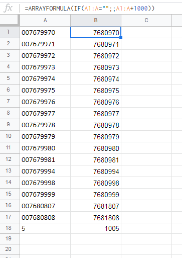 谷歌表格 ARRAYFORMULA 跳過空白行