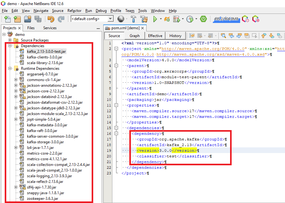 Gradle 依賴與測驗分類器