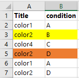 Excel VBA獲取匹配多個條件的范圍內的行號