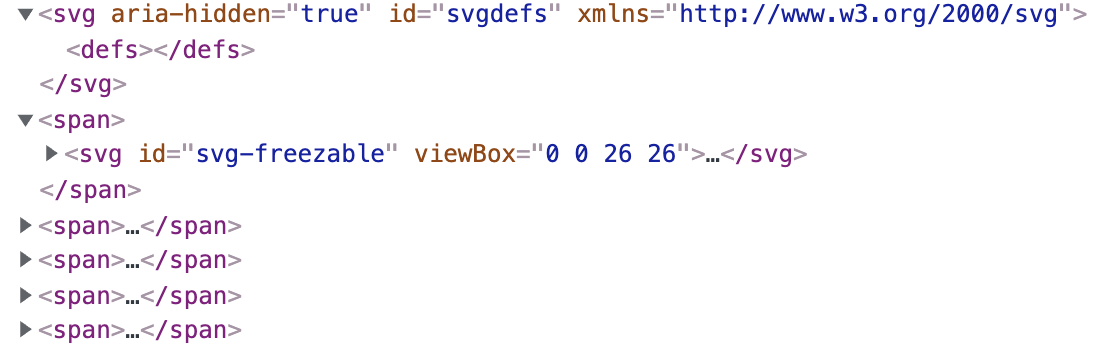 React - 使用 svg <defs> 和 dangerouslySetInnerHTML