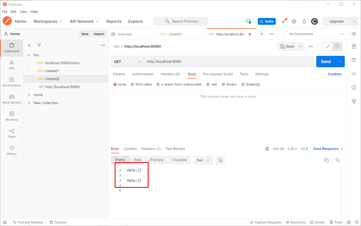 如何在 Postman 中查看 Flux<Object> 的結果?