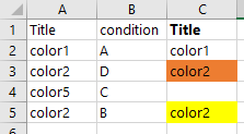 Excel VBA獲取匹配多個條件的范圍內的行號