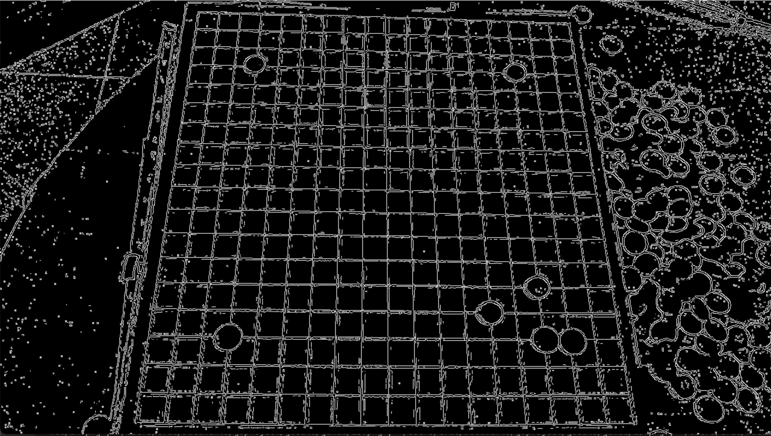 OpenCV HoughLines 產生過多的 Python 行