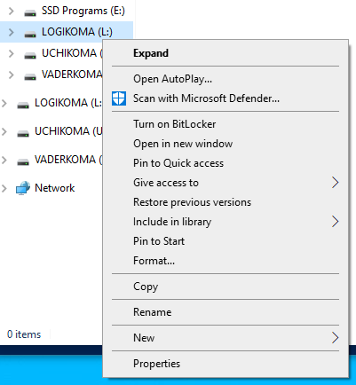 將鍵系結添加到 Windows10 右鍵單擊??背景關系選單?