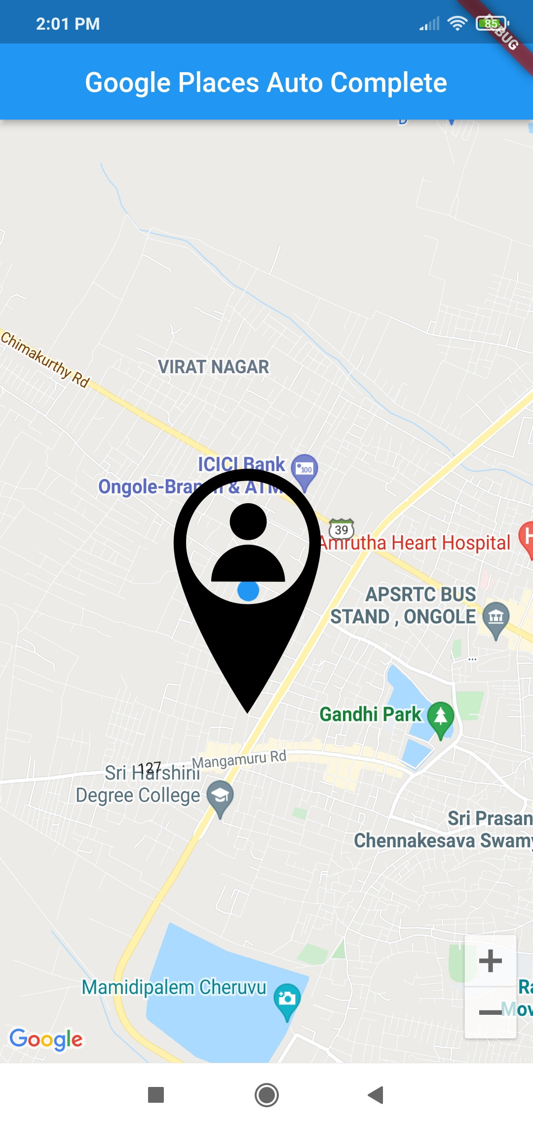 如何在 Flutter 的 Google Map 上設定正確大小的標記？