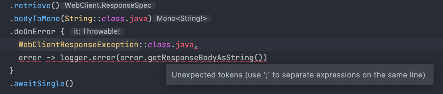 如何在 Kotlin 中撰寫具有多個不同型別引數的 lambda?