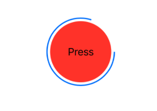 Button Stroke Set Gap In specific position Swiftui