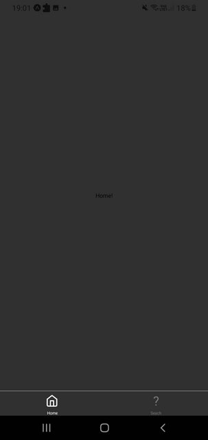 React Navigation - 標簽顏色的 1 個像素為白色