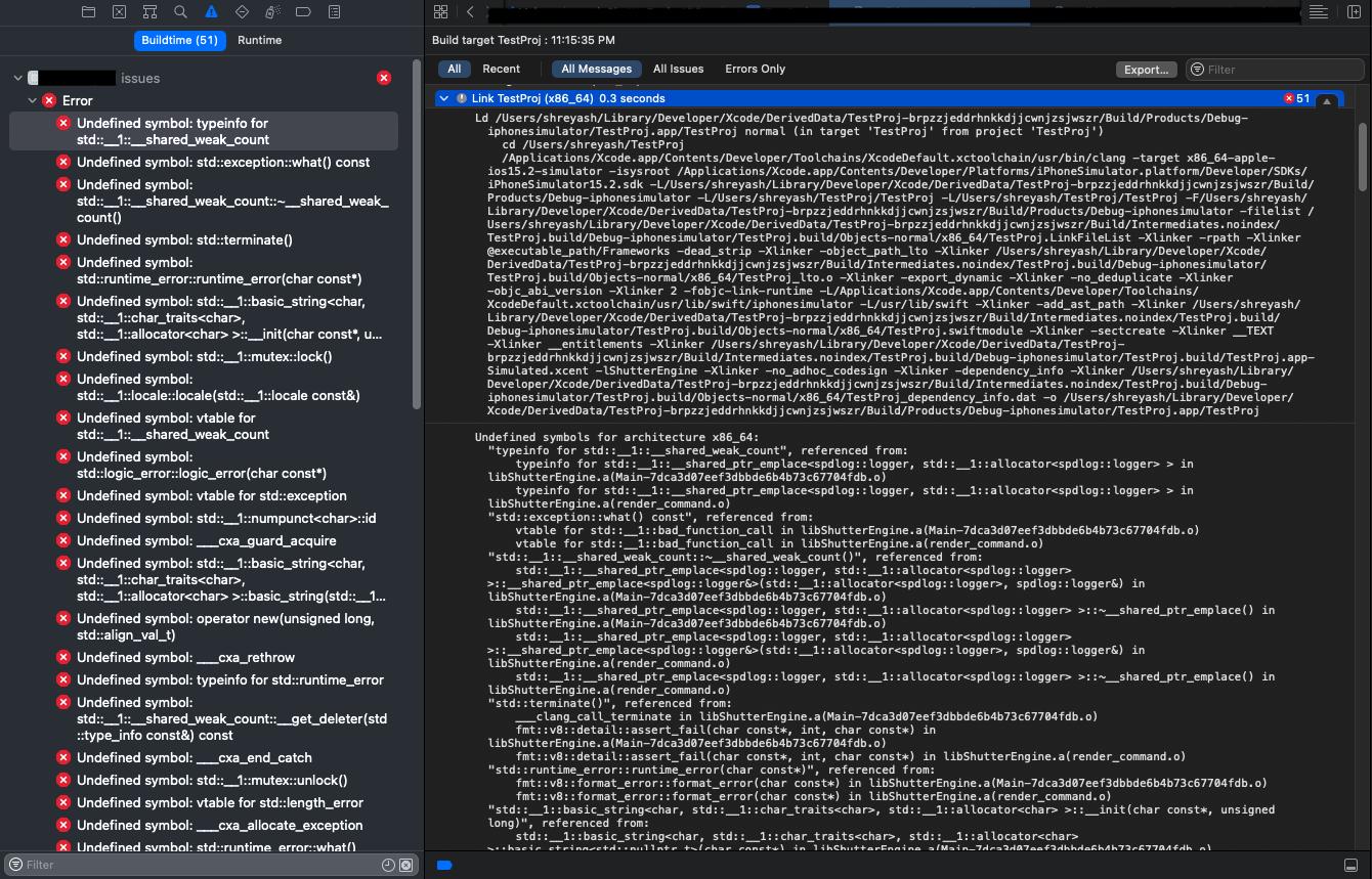 基于 C 源的 Swift 靜態庫:聯結器命令失敗錯誤:ld:未找到架構 x86_64 clang 的符號
