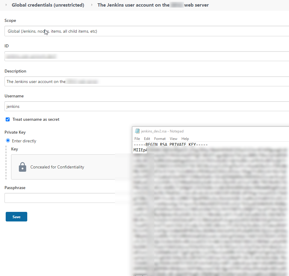 Jenkins 無法使用私鑰連接到 EC2,但我可以使用 Putty 連接