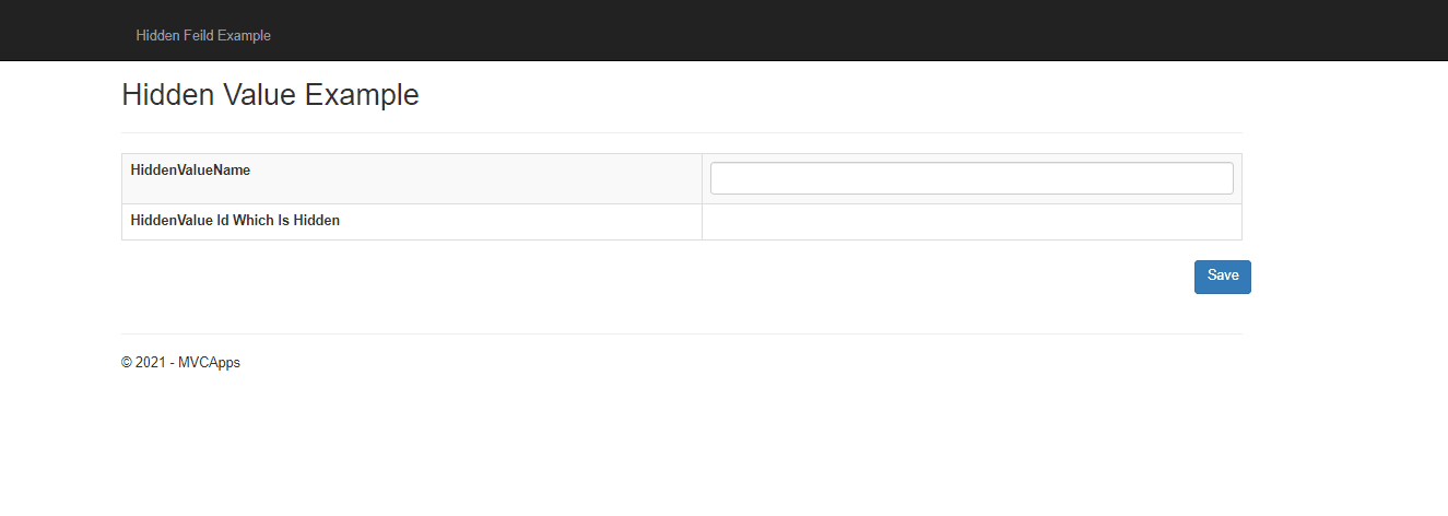 如何使用 ASP.NET MVC 將默認值設定為隱藏輸入框？