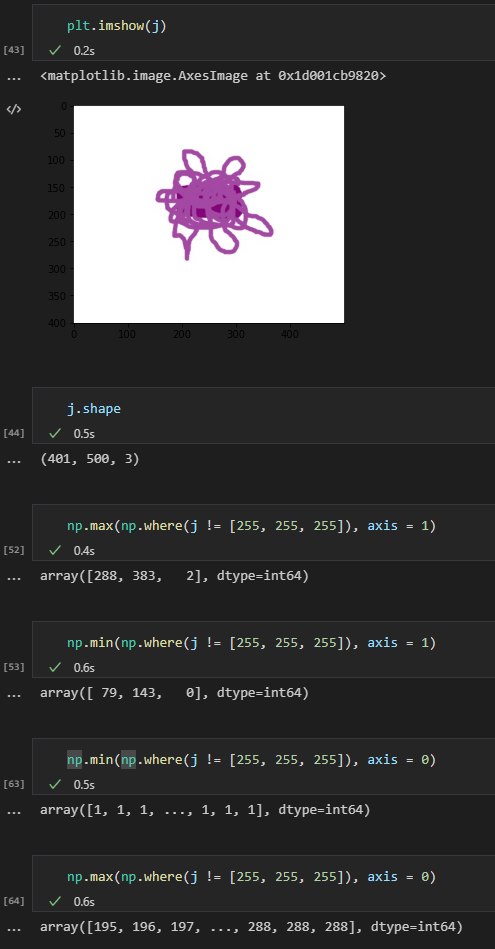 我如何找到最小值\最大值 Numpy 陣列