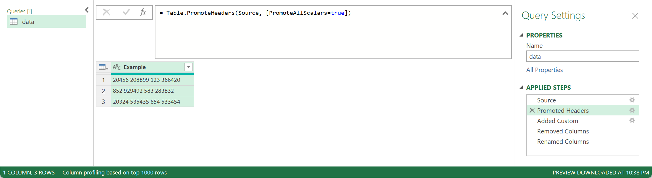Excel - Power Query TrimStart 條件