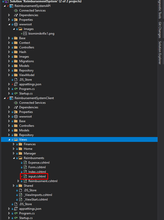 顯示來自不同專案 ASP.NET 的影像