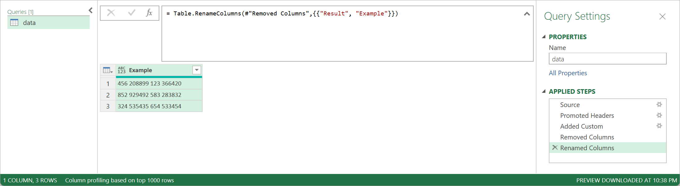 Excel - Power Query TrimStart 條件