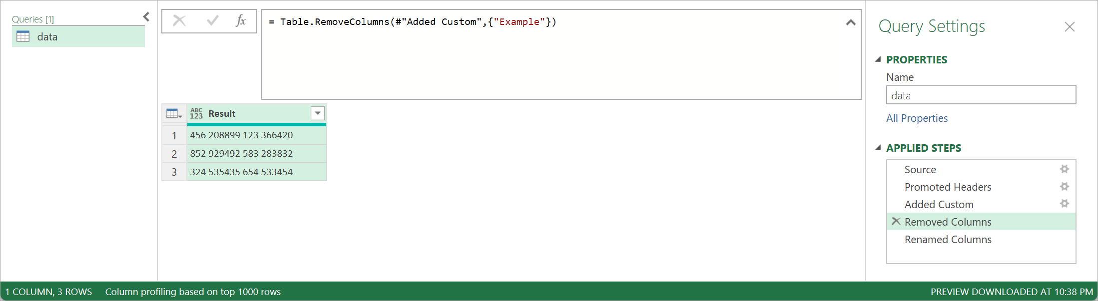 Excel - Power Query TrimStart 條件