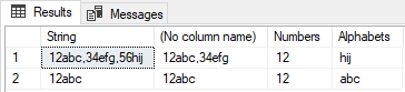 SQL 和 SSIS 上的拆分和連接字串