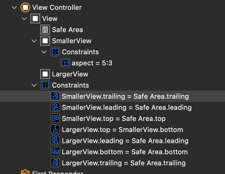 Xcode 13:鎖定視圖方向