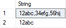 SQL 和 SSIS 上的拆分和連接字串