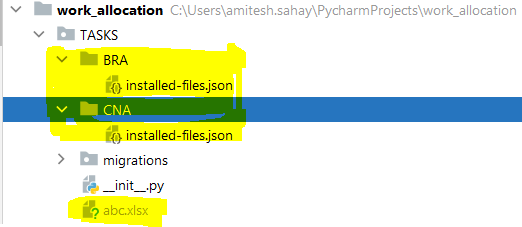 為什么 python 程式只從一個子目錄中讀取資料？
